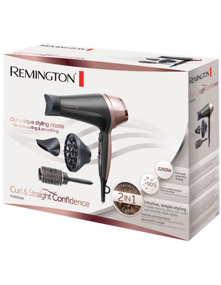 Фен Remington D5706, 2200Вт, Чёрный