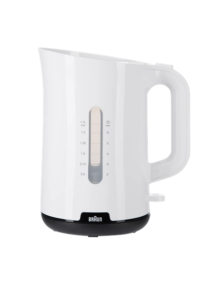 Fierbător electric Braun WK 1100 WH, Alb | Negru