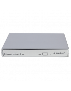 Unitate DVD-RW Gembird DVD-USB-02-SV, USB 2.0, Argintiu