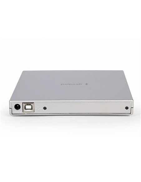 Unitate DVD-RW Gembird DVD-USB-02-SV, USB 2.0, Argintiu