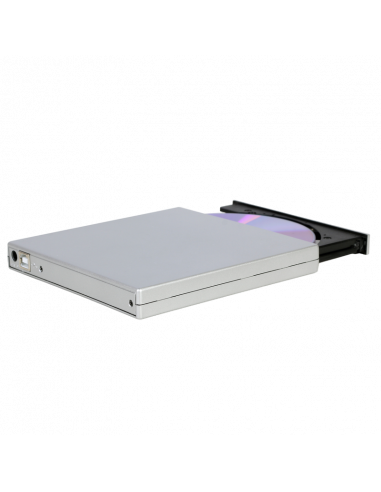 Unitate DVD-RW Gembird DVD-USB-02-SV, USB 2.0, Argintiu