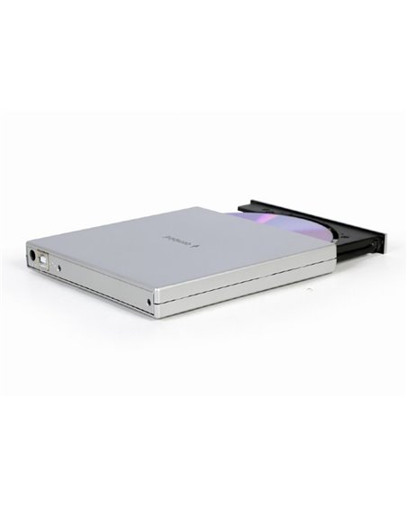 Unitate DVD-RW Gembird DVD-USB-02-SV, USB 2.0, Argintiu