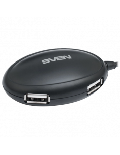 USB-концентратор SVEN HB-401, Чёрный