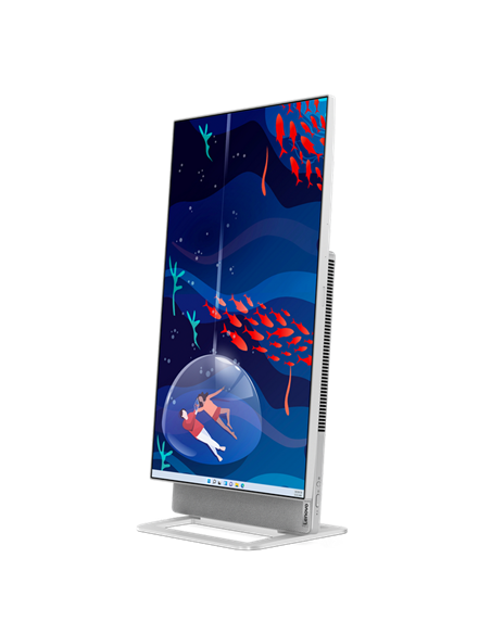 Моноблок Lenovo Yoga AIO 7 27APH8, 27", AMD Ryzen 7 8845HS, 32Гб/1024Гб, Windows 11 Home SL, Cloud Grey