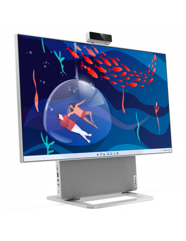 Computer All-in-One Lenovo Yoga AIO 7 27APH8, 27", AMD Ryzen 7 8845HS, 32GB/1024GB, Windows 11 Home SL, Cloud Grey