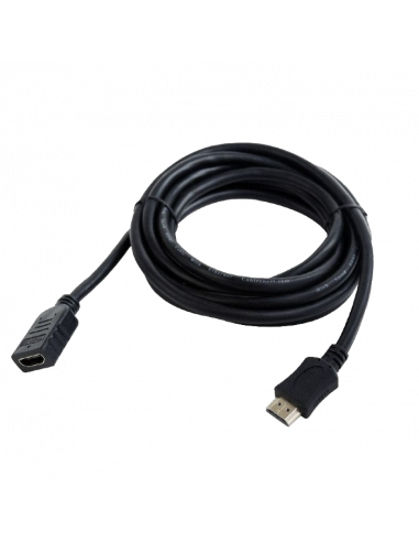 Cablu Video Cablexpert CC-HDMI4X-15, HDMI (M) - HDMI (F), 4,5m, Negru