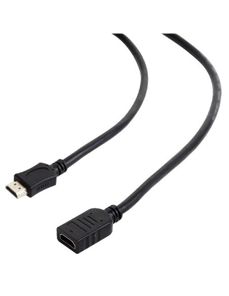 Видео кабель Cablexpert CC-HDMI4X-15, HDMI (M) - HDMI (F), 4,5м, Чёрный