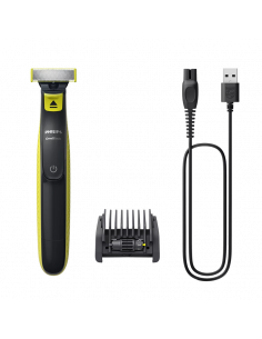 Trimmer pentru bărbați Philips QP2724/20, Negru | Verde 2