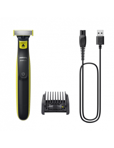 Trimmer pentru bărbați Philips QP2724/20, Negru | Verde