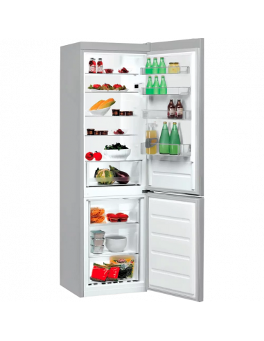 Frigider Indesit LI9 S1E S, Argintiu