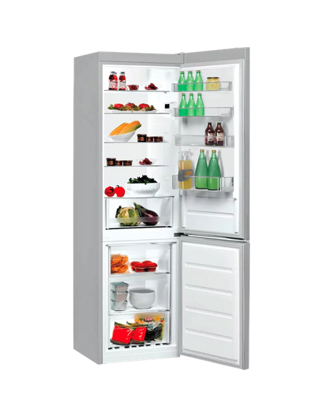 Frigider Indesit LI9 S1E S, Argintiu