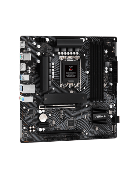 Placă de bază ASRock B760M PG LIGHTNING/D4, LGA1700, Intel B760, Micro-ATX