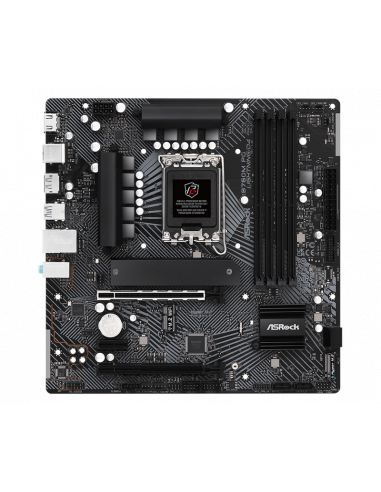 Материнская плата ASRock B760M PG LIGHTNING/D4, LGA1700, Intel B760, Micro-ATX