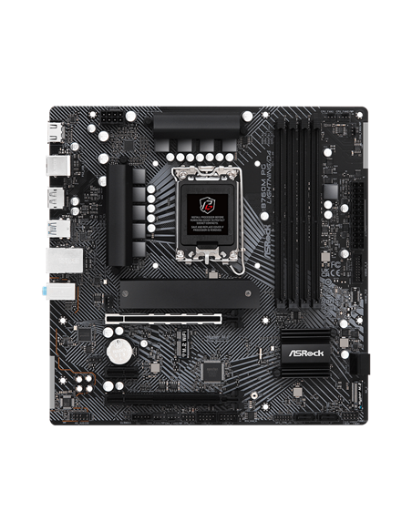 Материнская плата ASRock B760M PG LIGHTNING/D4, LGA1700, Intel B760, Micro-ATX