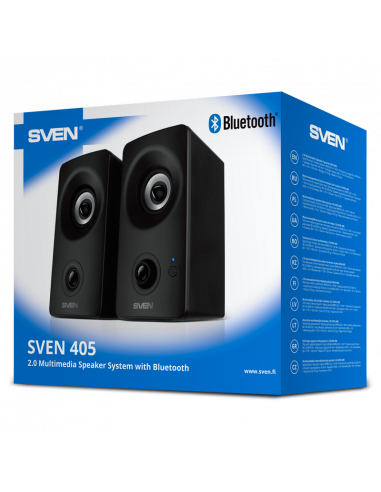 Компьютерные колонки SVEN "405", Чёрный