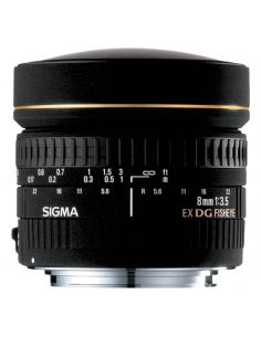 Obiectiv foto SIGMA 8mm f/3.5 EX DG Circular Fisheye 2