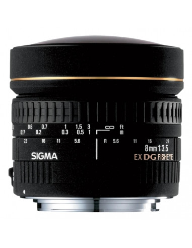 Объектив SIGMA 8mm f/3.5 EX DG Circular Fisheye