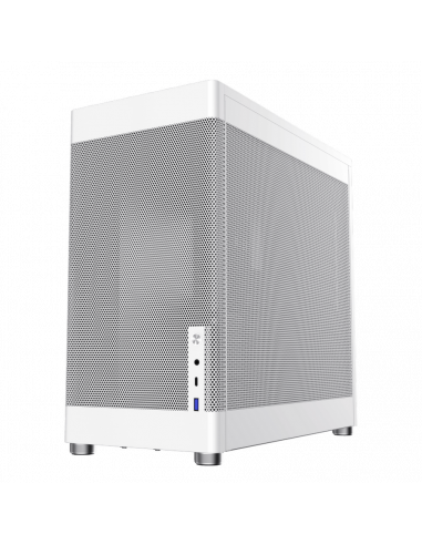 Carcasă PC Gamemax MeshBox Pro WT, Midi-Tower, Fără PSU, Alb