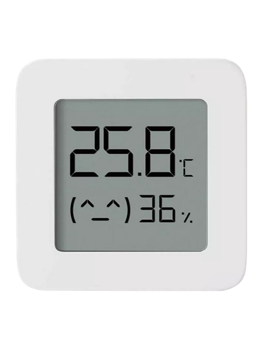 Датчик температуры и влажности Xiaomi Mi Temperature and Humidity Monitor 2, Белый