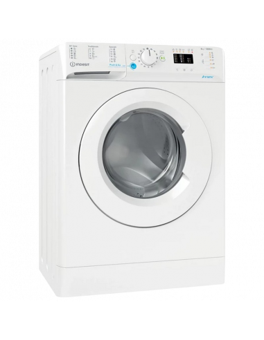 Mașină de spălat Indesit BWSA 61294 W EU N, 6kg, Alb