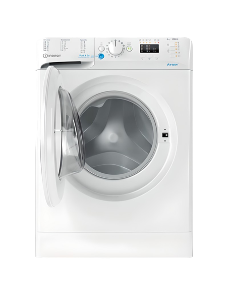 Стиральная машина Indesit BWSA 61294 W EU N, 6кг, Белый