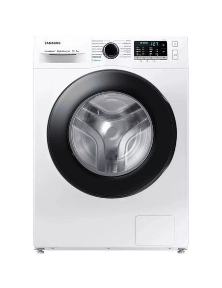 Стиральная машина Samsung WW80AGAS22AECE, 8кг, Белый