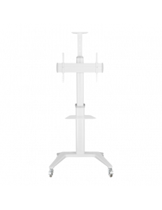 Подставка под телевизор на ножке Reflecta TV Stand 70VCP-Shelf, White, Белый