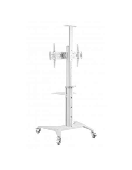 Подставка под телевизор на ножке Reflecta TV Stand 70VCP-Shelf, White, Белый