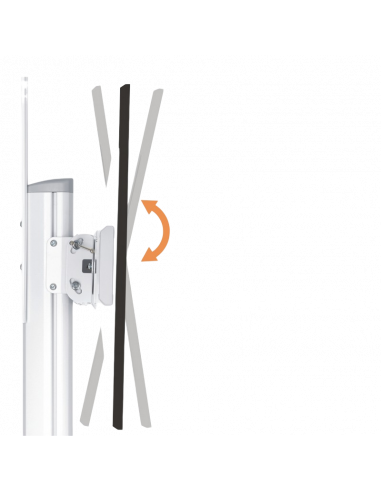 Подставка под телевизор на ножке Reflecta TV Stand 70VCP-Shelf, White, Белый