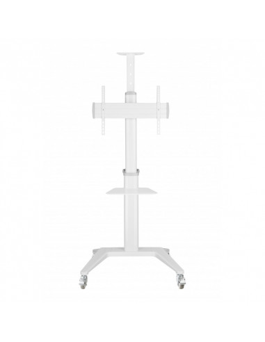 Подставка под телевизор на ножке Reflecta TV Stand 70VCP-Shelf, White, Белый
