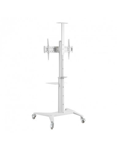Подставка под телевизор на ножке Reflecta TV Stand 70VCP-Shelf, White, Белый