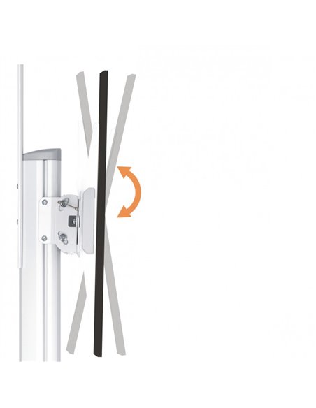 Suport pentru TV pe picior Reflecta TV Stand 70VCP-Shelf, White, Alb