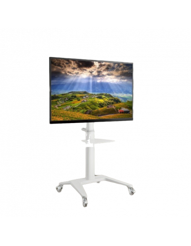 Подставка под телевизор на ножке Reflecta TV Stand 70VCP-Shelf, White, Белый