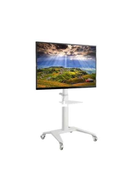 Подставка под телевизор на ножке Reflecta TV Stand 70VCP-Shelf, White, Белый