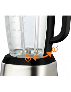 Blender staționar Gorenje B1400BE, Negru | Oțel inoxidabil 2