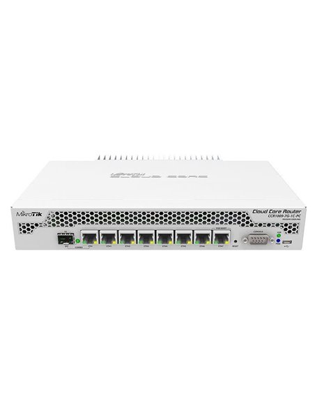 Маршрутизатор MikroTik CCR1009-7G-1C-PC, Белый