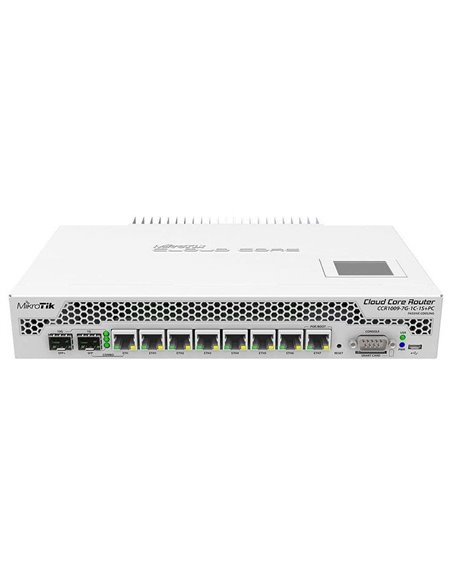 Маршрутизатор MikroTik CCR1009-7G-1C-1S+PC, Белый