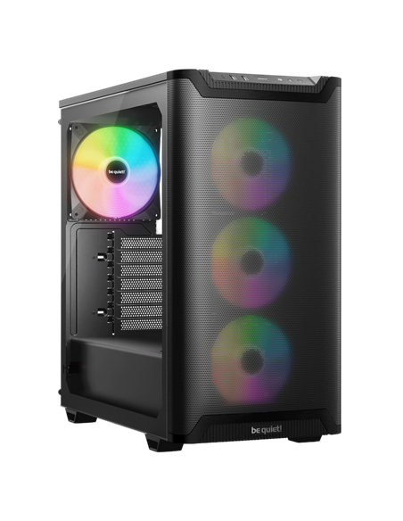 Компьютерный корпус be quiet! Pure Base 501 LX, Midi-Tower, Без блока питания, Чёрный