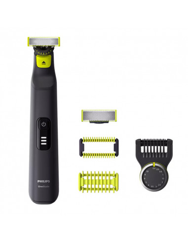 Мужской Триммер Philips OneBlade Pro 360 QP6541/15, Черный | Зелёный