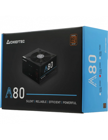 Sursă Alimentare PC Chieftec CTG-650C, 650W, ATX, Semi-modular
