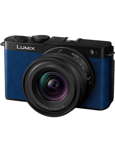 Беззеркальный фотоаппарат Panasonic DC-S9NE-A & Lumix S 18-40mm f/4.5-6, Night Blue