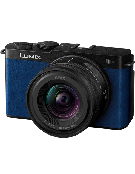 Aparat Foto Mirrorless Panasonic DC-S9NE-A & Lumix S 18-40mm f/4.5-6, Night Blue