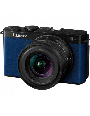 Aparat Foto Mirrorless Panasonic DC-S9NE-A & Lumix S 18-40mm f/4.5-6, Night Blue