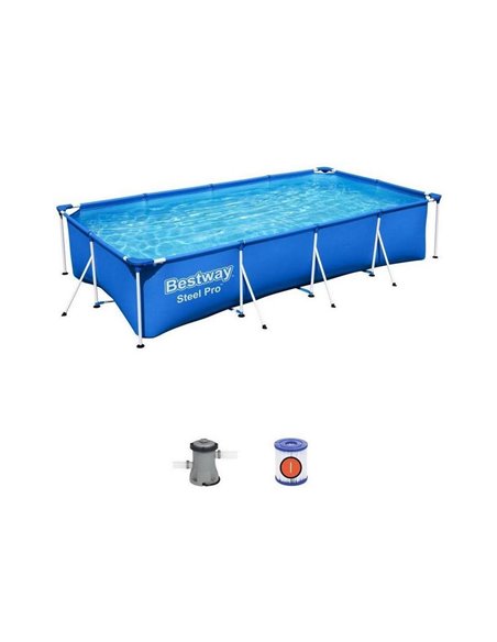 Каркасный бассейн Bestway Splash Frame Pool, 6478л, Синий, 56424 Каркасный бассейн Bestway Splash Frame Pool, 6478л, Синий, 56424