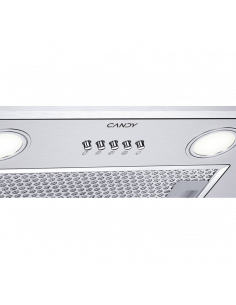 Hota încorporabilă Candy CBG640/2X, Oțel inoxidabil 2