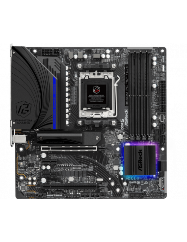 Placă de bază ASRock B650M PG RIPTIDE, AM5, AMD B650, Micro-ATX
