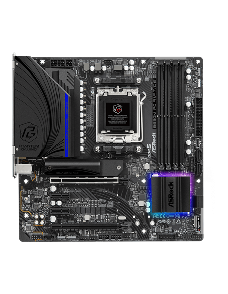 Placă de bază ASRock B650M PG RIPTIDE, AM5, AMD B650, Micro-ATX