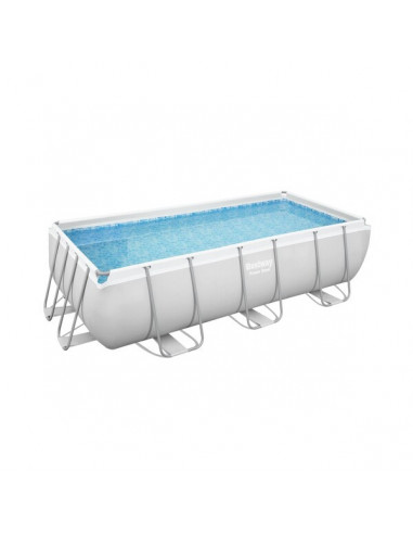 Piscină cu cadru metalic Bestway 56442, 6770L, Gri, 56442
