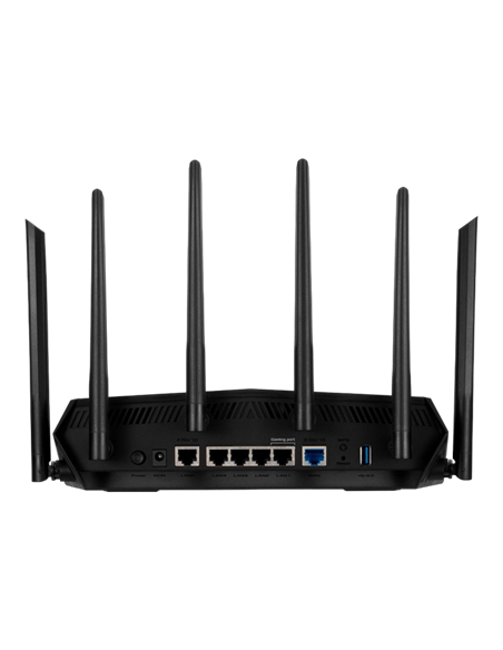 Router fără fir ASUS TUF-AX6000, Negru