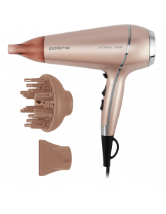 Фен Polaris PHD 2503TDi, 2500 Вт, Розовый